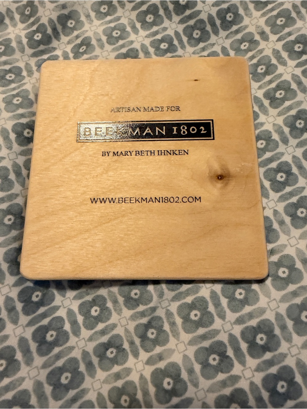 Beekman 1802 home goat coaster - Picture 2 of 2